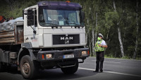 policie kamion